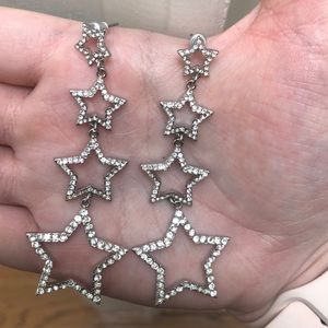 Forever 21 Silver Star Earrings